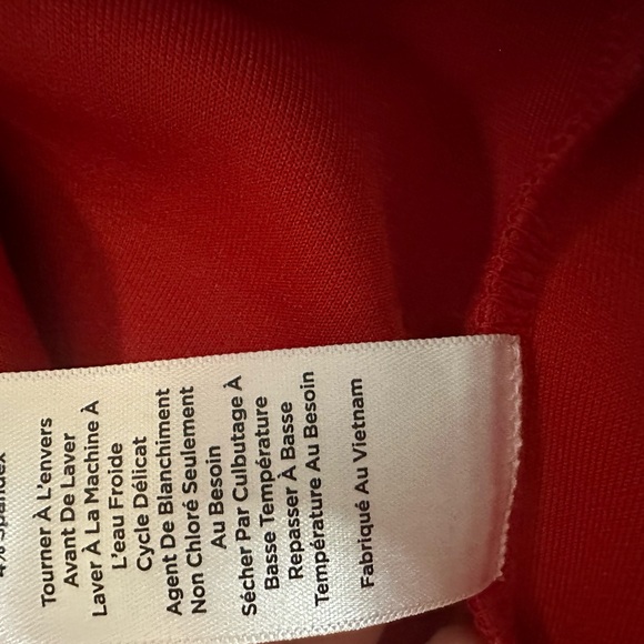 Talbots PLEATED BACK MODERN SCUBA PULLOVER NWT Red Size 2X - Picture 7 of 12